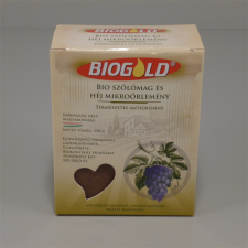  Biogold bio szőlőmag és héj mikroőrlemény 150 g alapvető élelmiszer