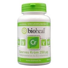 Bioheal Szerves Króm fahéj b3 tabletta 70db vitamin és táplálékkiegészítő
