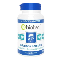  Bioheal valeriana komplex (macskagyökér+golgotavirág+komlótoboz) kapszula 70 db vitamin és táplálékkiegészítő