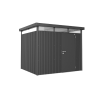 Biohort Fém kerti ház Biohort Highline Egyszárnyú ajtóval, H5 (275 x 315 cm), sötétszürke-metál