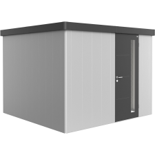 Biohort Neo 3C szerszámos ház 1.3-as változat standard ajtó ezüst-sötétszürke kerti tárolás