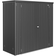 Biohort szerszámtároló 177 cm x 186 cm x 78 cm sötétszürke-metál kerti tárolás
