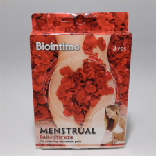  Biointimo menstruációs fájdalomcsillapitó tapasz 3 db gyógyhatású készítmény