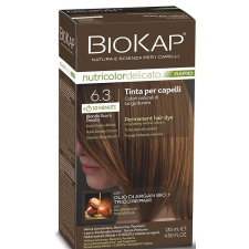 BIOKAP Delicato Rapid Hajfesték - 6.30 Sötét aranyszőke 135 ml hajfesték, színező