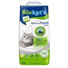 Biokat's Biokat's Bianco Fresh Extra aktív szénnel 8 kg macskaalom