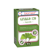 Biomed ginkgo 120 kapszula 30 db gyógyhatású készítmény