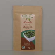 BioMenü bio chlorella tabletta 125 g vitamin és táplálékkiegészítő