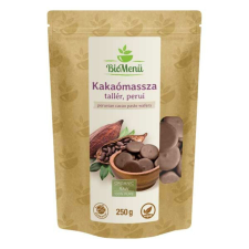 Biomenü BIO KAKAÓMASSZA tallér perui 250 g vitamin és táplálékkiegészítő