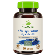BioMenü bio kék spirulina alga kapszula 90 db gyógyhatású készítmény