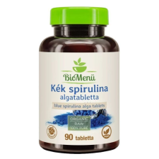 Biomenü bio kék spirulina alga kapszula 90db vitamin és táplálékkiegészítő
