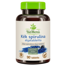 Biomenü BIO KÉK SPIRULINA ALGA tabletta 90 db vitamin és táplálékkiegészítő