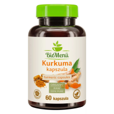  BioMenü BIO KURKUMA kapszula 60 db vitamin és táplálékkiegészítő