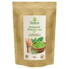 BioMenü BIO MATCHA TEA CEREMONIAL por 60 g vitamin és táplálékkiegészítő