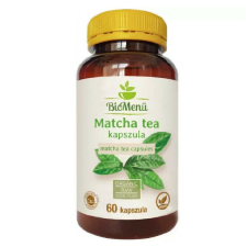 Biomenü BIO Matcha tea kapszula 60db BioMenü vitamin és táplálékkiegészítő