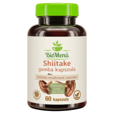 BioMenü bio shiitake gomba kapszula 60 db gyógyhatású készítmény