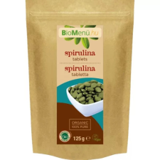 Biomenü BIO SPIRULINA ALGA TABLETTA 125G BIOMENÜ vitamin és táplálékkiegészítő