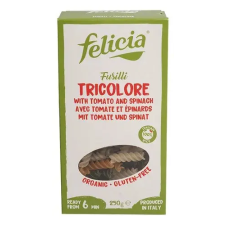 Biomenü Felicia Bio rizs fusilli trikolor gluténmentes tészta 250 g tészta