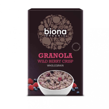 Biona Bio Vörös bogyók Crispy müzli 375g biokészítmény