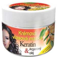 Bione Cosmetics Bio Keratin és Argánolaj Hajpakolás 260 ml hajbalzsam