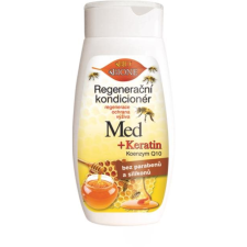  BIONE COSMETICS Bio Méz + Q10 Regeneráló kondicionáló 260 ml (8595061609580) hajbalzsam