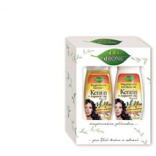 Bione Cosmetics Keratin + Argánolaj ajándékcsomag, 520 ml kozmetikai ajándékcsomag