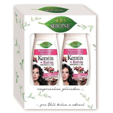Bione Cosmetics Keratin + koffein ajándékcsoma, 520 ml kozmetikai ajándékcsomag