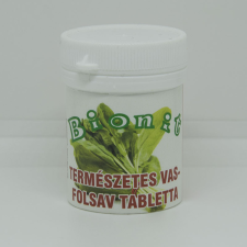  Bionit természetes vas-folsav tabletta 90 db gyógyhatású készítmény