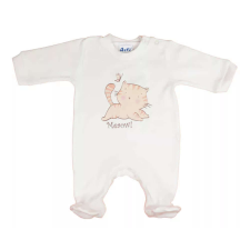  Biopamut hosszú ujjú rugdalózó (44) - cica rugdalózó