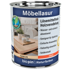 BIOPIN BÚTORLAZÚR AQUA - 0,75L favédőszer és lazúr