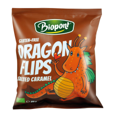  Biopont bio dragon flips kukorica snack sós karamellás 25 g reform élelmiszer
