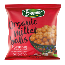  Biopont bio extrudált kölesgolyó magyaros 75 g reform élelmiszer