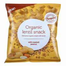 BioPont Bio Extrudált lencse, földimogyorós 60 g Biopont reform élelmiszer
