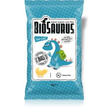 BioPont Bio Kukoricás snack, tengeri sós &quot;BioSaurus Junior&quot; 50 Biopont reform élelmiszer