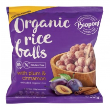 BioPont Biopont Bio Barnarizsgolyó Szilva-Fahéj 55 g biokészítmény