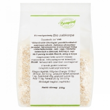BioPont Biopont bio zabkorpa 250 g alapvető élelmiszer