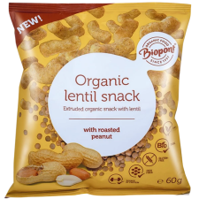 BioPont Extrudált lencse, földimogyoróval 60 g reform élelmiszer