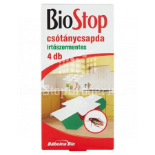  BIOSTOP csótánycsapda 4 db tisztító- és takarítószer, higiénia