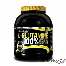 BioTech 100% L-Glutamine por 240 g vitamin és táplálékkiegészítő