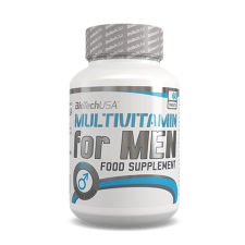  BIOTECH MULTIVITAMIN FOR MEN TABLETTA vitamin és táplálékkiegészítő