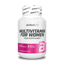 Biotech multivitamin for women tabletta 60 db vitamin és táplálékkiegészítő