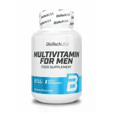 BioTech USA Biotech multivitamin for men tabletta 60 db vitamin és táplálékkiegészítő