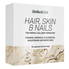 BioTech USA BioTechUSA Hair, Skin & Nails kapszula 54db vitamin és táplálékkiegészítő