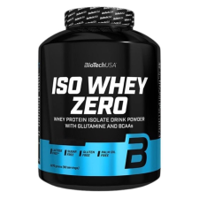 BioTech USA BioTechUSA Iso Whey Zero lactose free tejsavó fehérjepor 2270g vitamin és táplálékkiegészítő