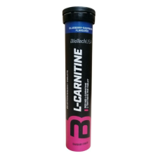 BioTech USA BioTechUSA L-carnitine pezsgőtabletta áfonya-málna 20db vitamin és táplálékkiegészítő