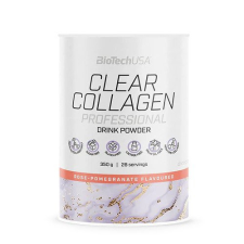 BioTech USA Clear Collagen Professional 350g rózsa-gránátalma vitamin és táplálékkiegészítő