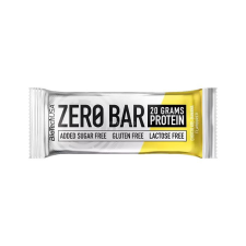 BioTech USA Fehérjeszelet, gluténmentes, 50g, BIOTECH USA &quot;Zero Bar&quot;, csokoládé-banán vitamin és táplálékkiegészítő