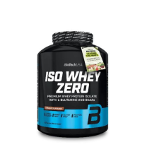 BioTech USA Iso Whey Zero prémium fehérje Banán vitamin és táplálékkiegészítő