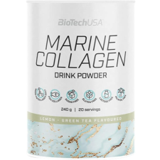 BioTech USA Marine Collagen 240g zöld tea-citrom vitamin és táplálékkiegészítő
