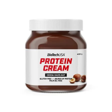BioTech USA Protein Cream Kakaó-mogyorókrém 400g vitamin és táplálékkiegészítő