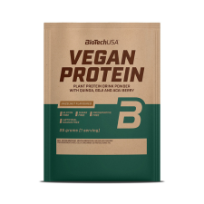 Biotech vegan protein mogyoró ízű fehérje italpor 25 g vitamin és táplálékkiegészítő